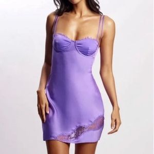 Meshki Purple Mini Dress